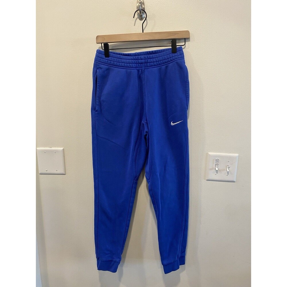 Nike Men's Sportswear Club Fleece Jogger Sweat Pants Size Small Blue athletic